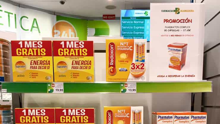 Vitaminas - palma 24h - Farmacia 24 horas Palma | Farmacia Balanguera